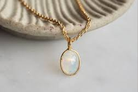 opal necklace